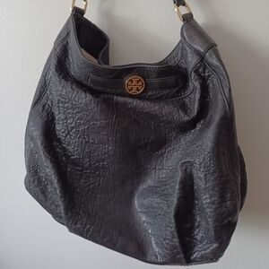 Tory Burch Solid Leather Tote Bag